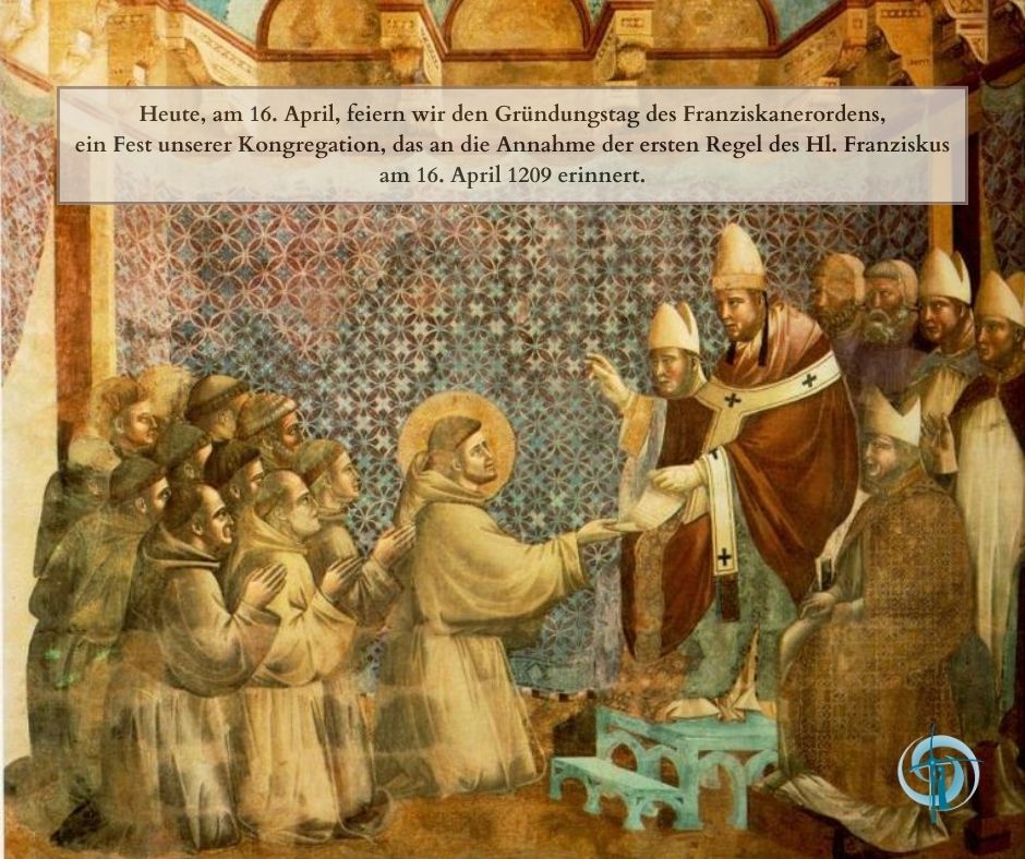 Gründungstag des Franziskanerordens