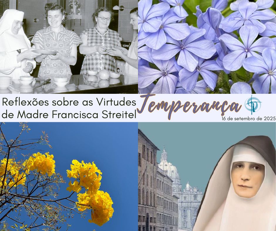 Reflexões sobre as Virtudes de Madre Francisca Streitel – 8. Temperança