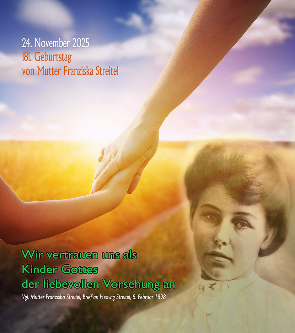 181. Geburstag von Mutter Franziska Streitel