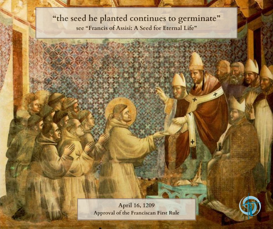 Approval of the Franciscan First Rule