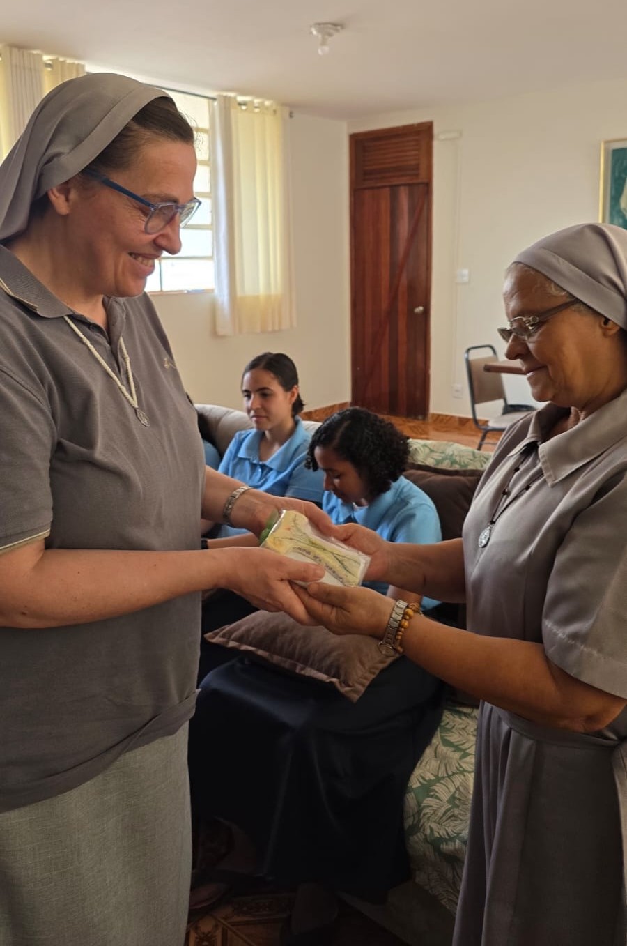 Canonical Visitation to the community in Goiânia, Brazil