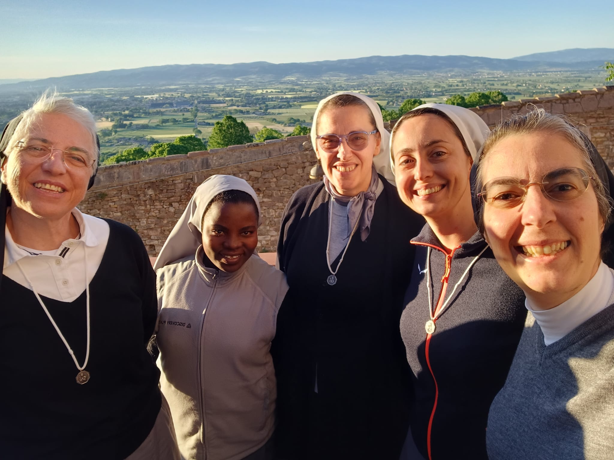 Canonical Visitation to Casa Chiara, Assisi, Italy