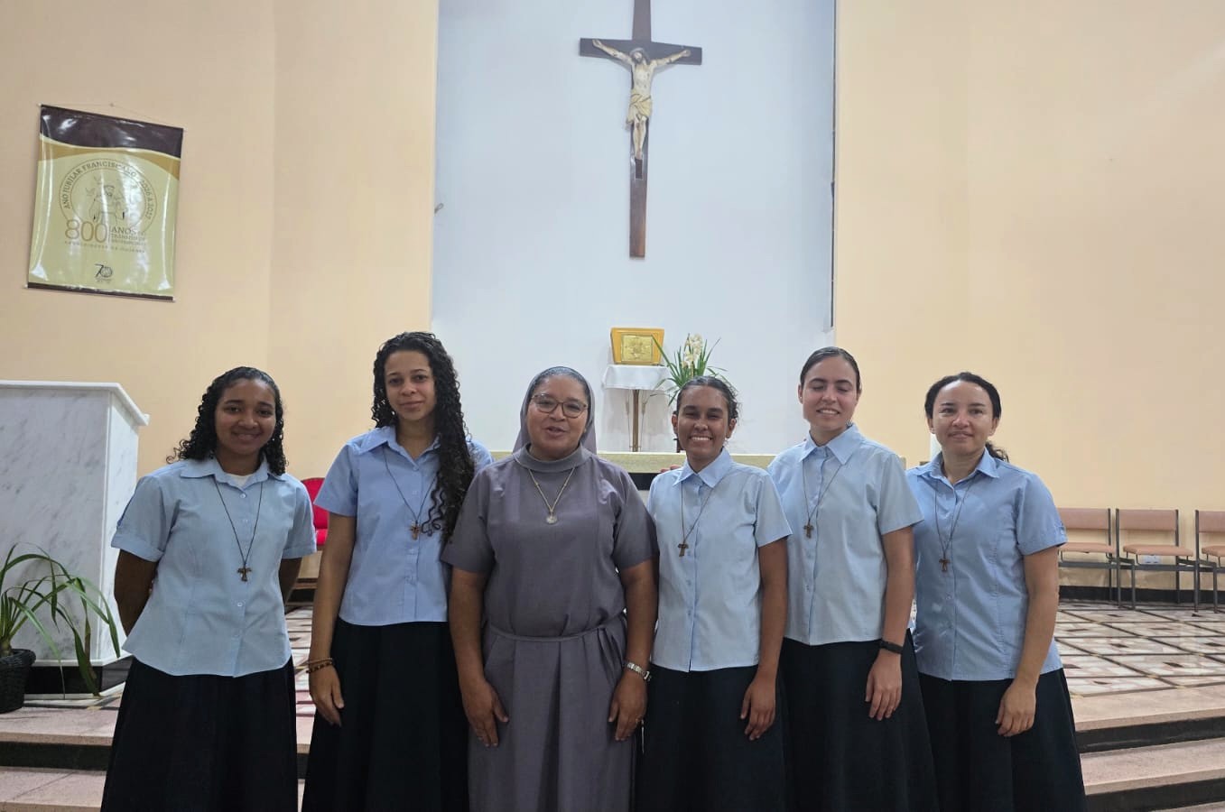 Maria Loadna joins Juliana, Kelly, Leticia, and Maria Eduarda in Postulancy – Brazil, August 15, 2026