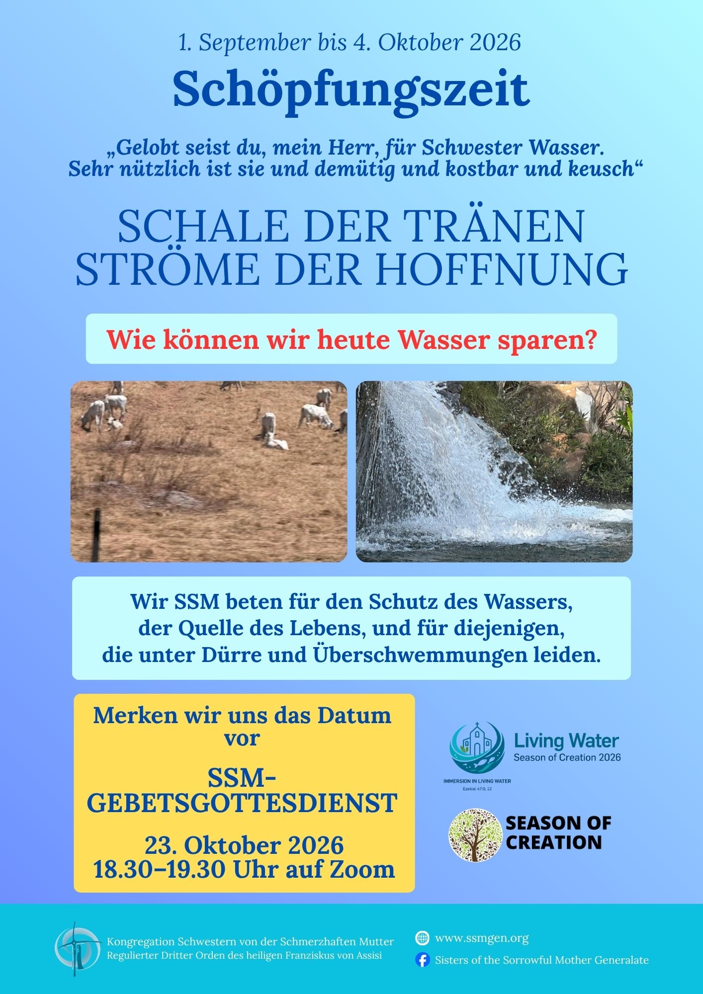 Schöpfungszeit 2026